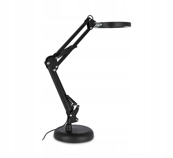 Lampka Na Biurko LED Lampa Kosmetyczna Ściemniacz Lupa Szkło