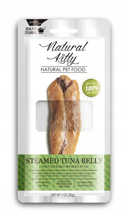 Natural Kitty - Gotowy brzuch tuńczyka 12 x 30 g
