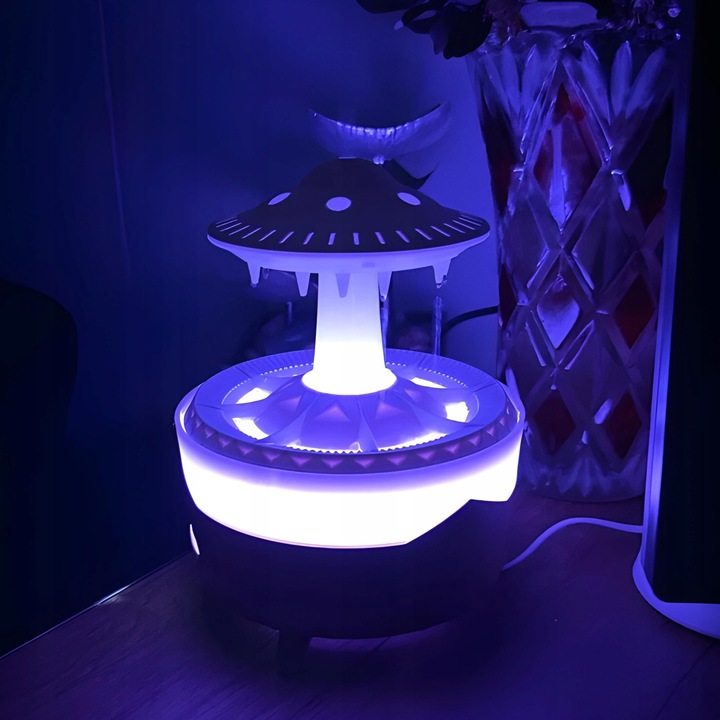 Nawilżacz Powietrza DYFUZOR olejków eterycznych AROMATYZER Grzybek