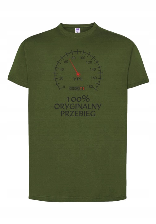 KOSZULKA MĘSKA NA PREZENT 100% ORYGINALNY 30 40 50 60 70 DLA NIEGO