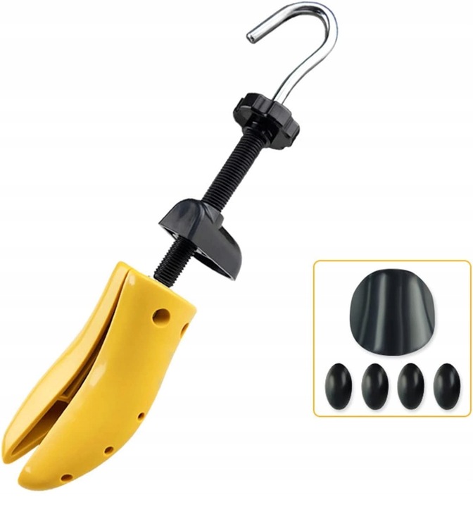 2x PRAWIDŁA REGULOWANE DO ROZCIĄGANIA BUTÓW OBUWIA 36-44 Z NAKŁADKAMI PARA