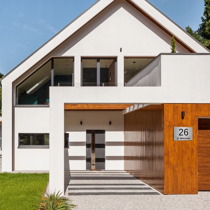 TABLICZKA TABLICA ADRESOWA NUMER DOMU ALUMINIOWA NAZWA NR ULICY ADRES 30X20