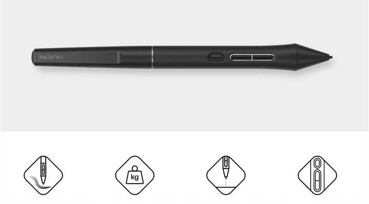 Tablet graficzny HUION Kamvas 13 Gen. 3 (2025) Czarny PenTech 4.0 PL + LEW