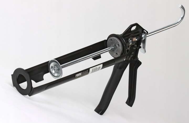 PISTOLET wyciskacz do silikonów klei uszczelniaczy Fome Flex BLACK