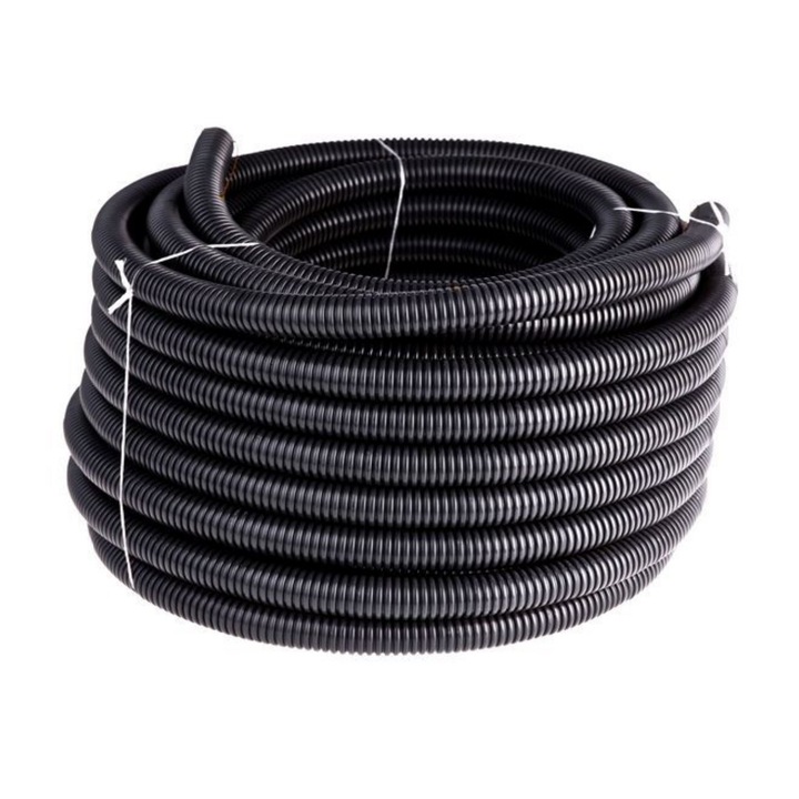 Peszel do kabli i przewodów z pilotem, rura karbowana RKLSP 25/20, 50m