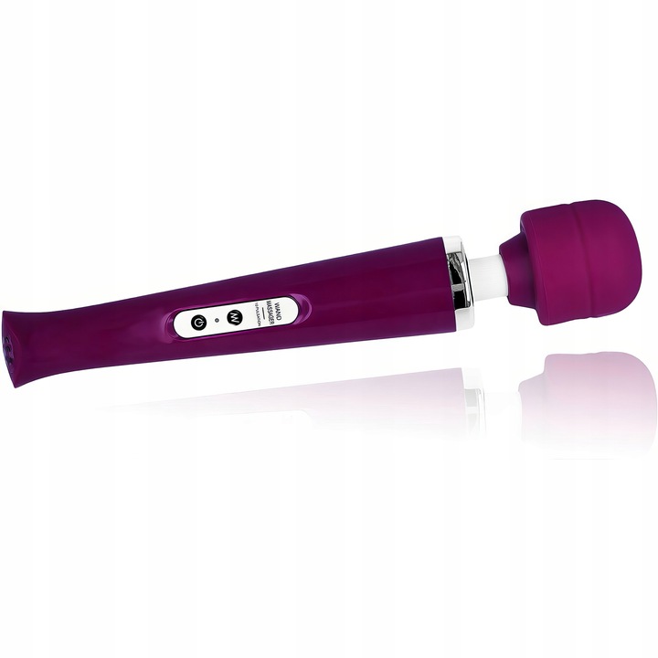 Masażer Łechtaczki Wand 10 Trybów Bezprzewodowy Silikonowy 34 Cm Wibrator