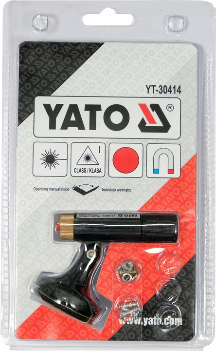 YATO ZNACZNIK LASEROWY LINIOWY CZERWONY 630-660NM