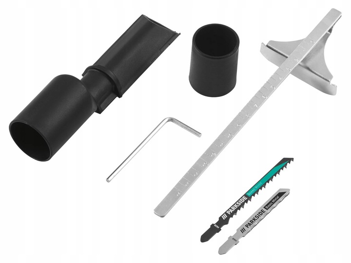 Parkside PSTD 800 C3 Wyrzynarka 800 W Laser Brzeszczoty ZESTAW