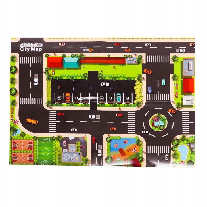 TOR PRZESZKÓD DLA SAMOCHODÓW INTERAKTYWNY PARKING WINDA KIEROWNICA AUTA