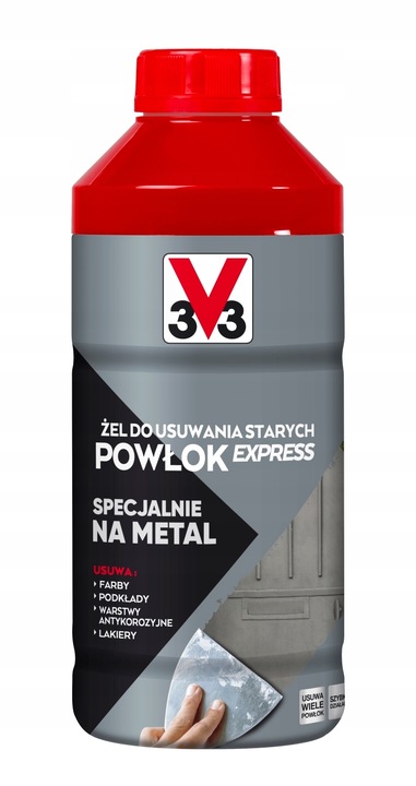 V33 Środek do Usuwania Metal Express 1L