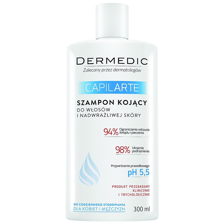 DERMEDIC CAPILARTE 300 ml Szampon Kojący