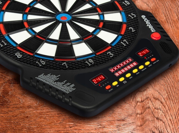 Matepro CRICKET NAJNOWSZA Tarcza elektroniczna do gry w dart MÓWI PO POLSKU