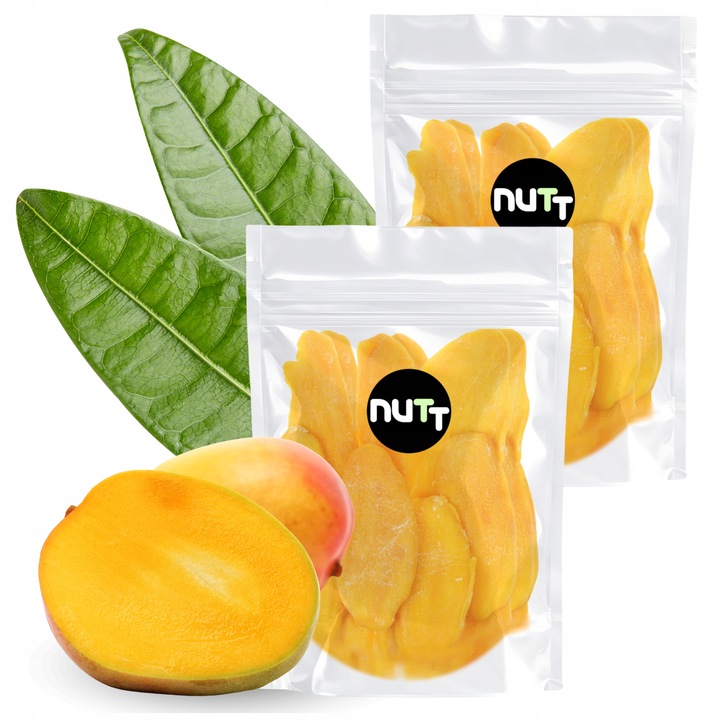 MANGO SUSZONE Grube PLASTRY 1kg Mięsiste Aromatyczne KLASA A+ nutt
