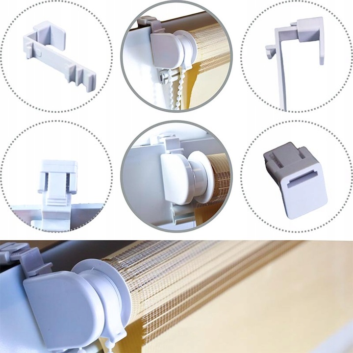 ROLETA ROLETY DZIEŃ NOC 95x150 CM Z NAPINACZEM NA WYMIAR– WYBÓR KOLORÓW