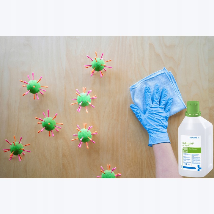 MIKROZID AF LIQUID 1L PŁYN DO DEZYNFEKCJI POWIERZCHNI PREPARAT SCHULKE