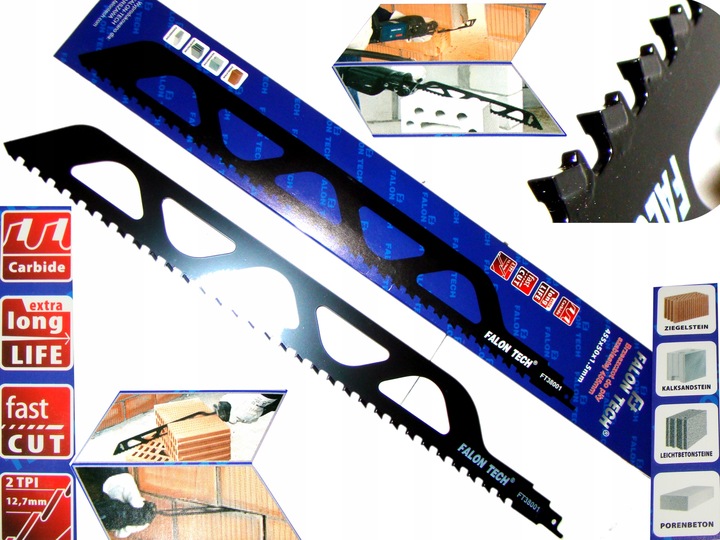 NOŻ BRZESZCZOT DO PIŁY SZABLASTEJ 455 MM SILKA MAX