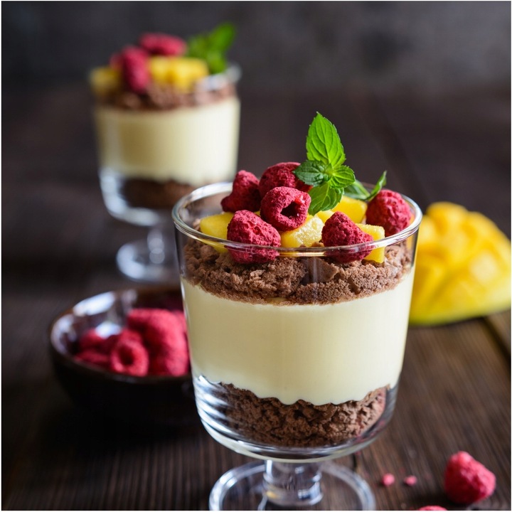 Mango Liofilizowane 100g PLASTRY, suszone mrozem PREMIUM HiFOOD