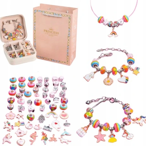 ZESTAW DO ROBIENIA BRANSOLETEK NASZYJNIKÓW PREZENT