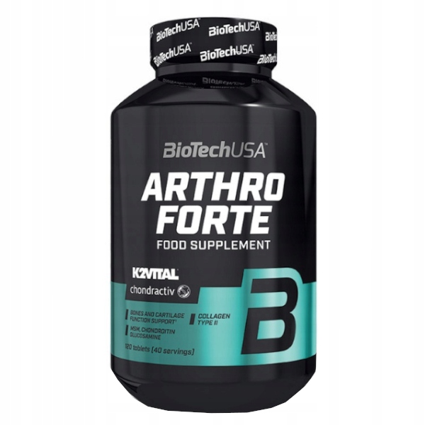 BIOTECH ARTHRO FORTE 120 tab NA STAWY KOLAGEN MSM