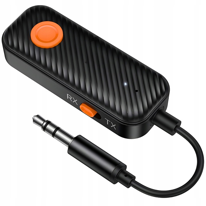 TRANSMITER ODBIORNIK NADAJNIK 2W1 BLUETOOTH 5.4 RX TX AUDIO AUX JACK