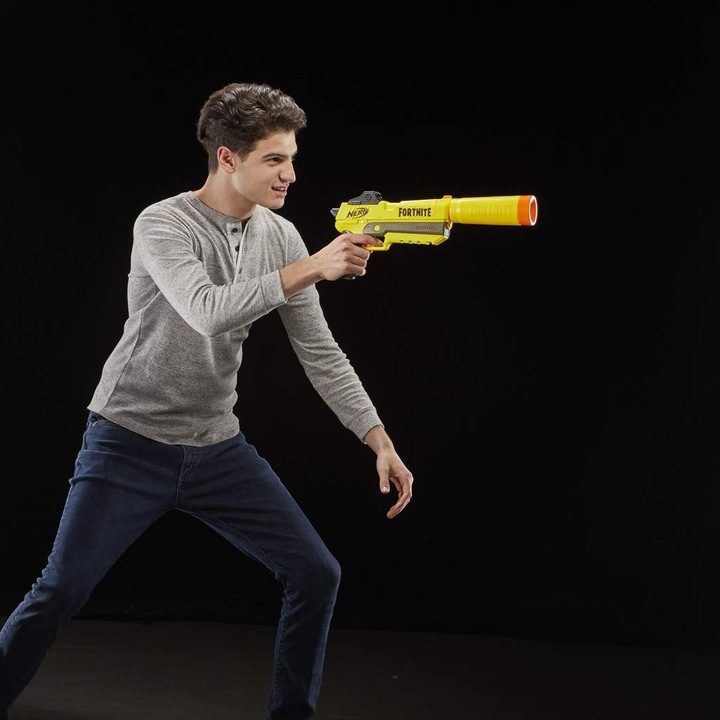 NERF FORTNITE SP-L + STRZAŁKI + OPASKA E6717