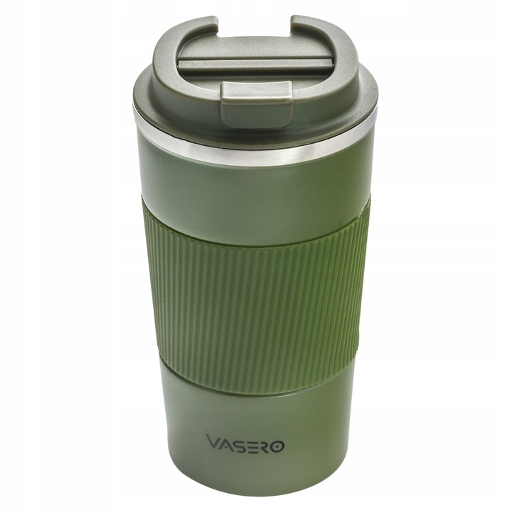 ANTYPOŚLIZGOWY KUBEK TERMICZNY USTNIK TERMOS na herbatę kawę DO SAMOCHODU