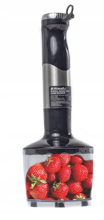 BLENDER RĘCZNY WIELOFUNKCYJNY RIWALL RB-01 6w1 TYTANOWE OSTRZA MOCNY