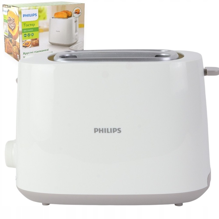 Toster PHILIPS HD2582/00 biały 830W 8 USTAWIEŃ RUSZT