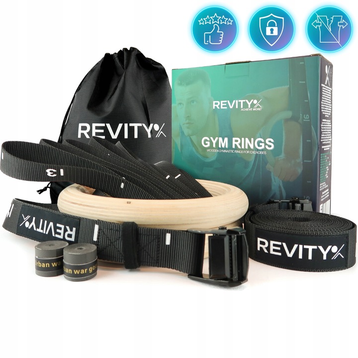 KÓŁKA GIMNASTYCZNE DREWNIANE KOŁA OBRĘCZE DO ĆWICZEŃ Z MIARKĄ I