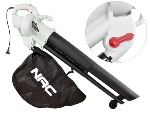 ODKURZACZ DMUCHAWA DO LIŚCI NAC VBE320-AS-J 3200 W REGULACJA SIŁY POWIETRZA