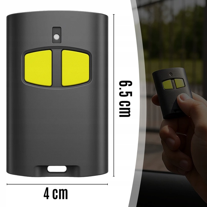 PILOT DO BRAMY BENINCA TO.GO ZAMIENNIK 2-KANAŁY 433MHz KOD ARC