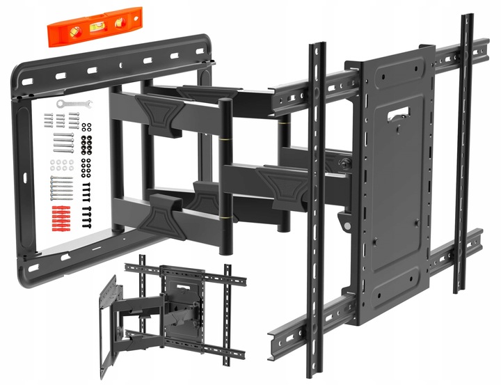 EXTRA MOCNY UCHWYT do TELEWIZORA WIESZAK TV 32-100 cale TEST 80 kg