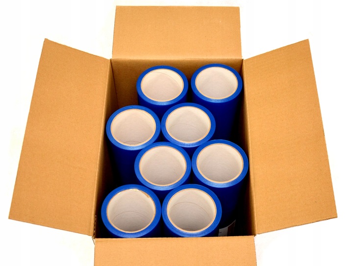 FOLIA OCHRONNA samoprzylepna NIEBIESKA 75mb JAKOŚĆ