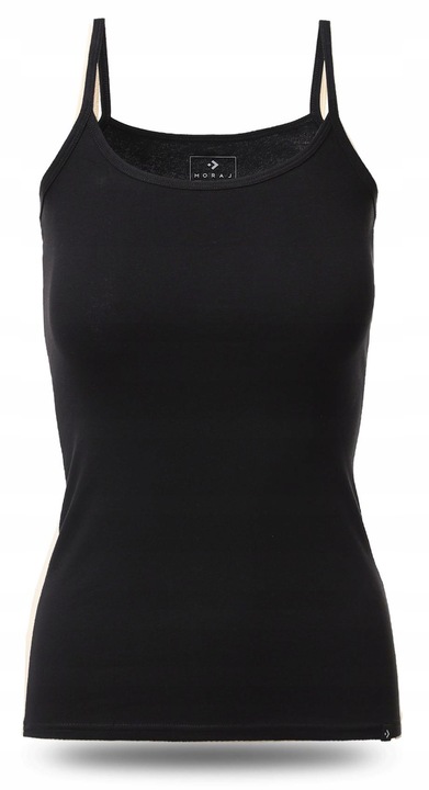 Podkoszulka damska bawełniana koszulka na wąskich ramiączkach MORAJ - M