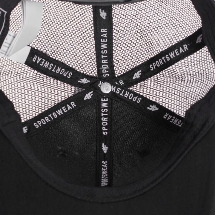 CZAPKA Z DASZKIEM MĘSKA DAMSKA 4F BEJSBOLÓWKA Z SIATECZKĄ TRUCKERKA