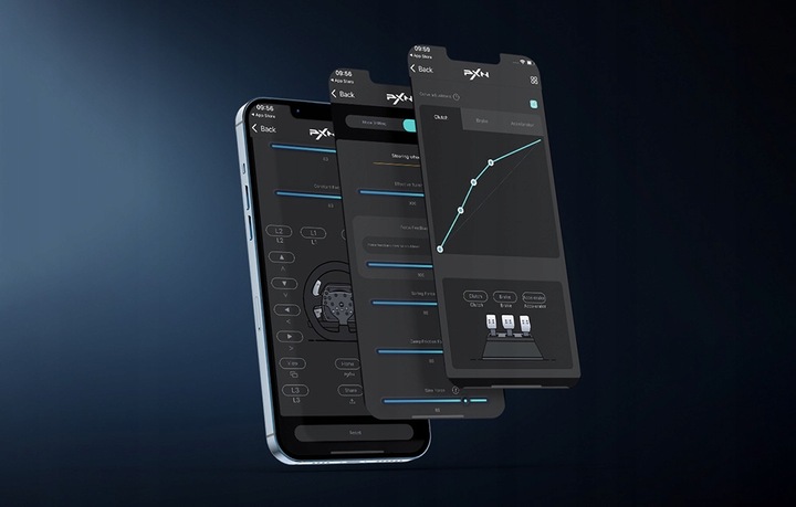 Kierownica PXN-V99 z Pedałami i Skrzynią Biegów PC PS4 XBOX SWITCH 900°