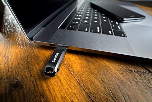 Pendrive SanDisk Ultra Dual Drive Go 512 GB USB 3.0, USB 3.1 typ C czarny