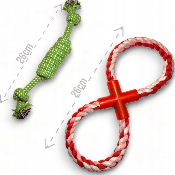 10 szt ZESTAW ZABAWEK DLA PSA SZARPAK DYSK GRYZAK PIŁKA SZNURY AKTYWNE PSY