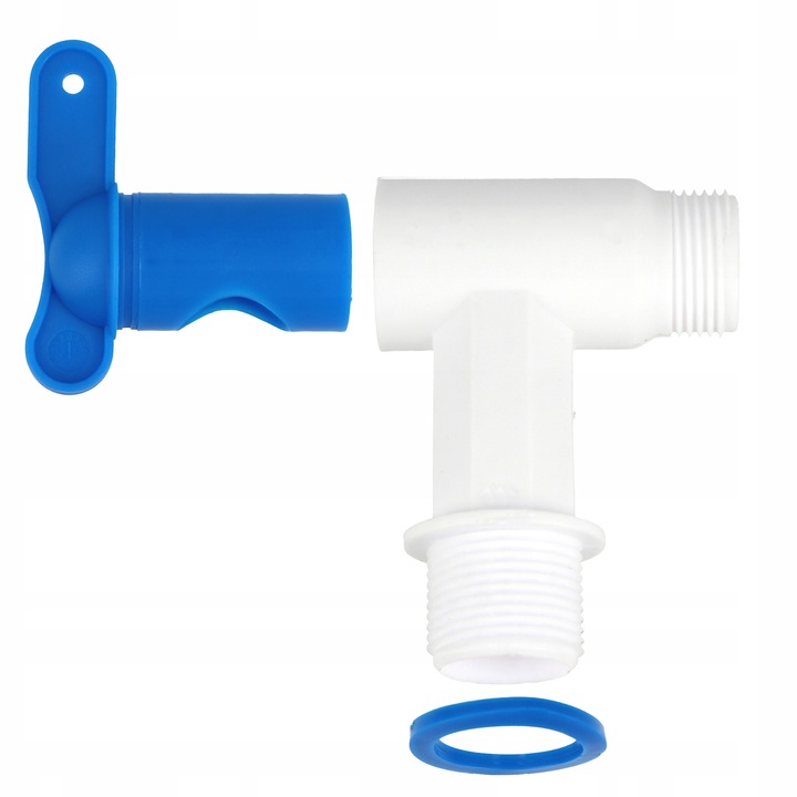 Zawór PP MAUZER 3/4 GZ Kran ZBIORNIKA 1000L Beczki Mauser Kranik