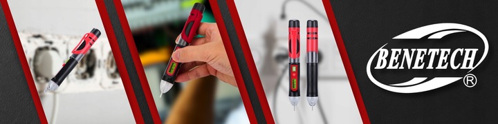 PRÓBNIK NAPIĘCIA TESTER GNIAZDEK ELEKTRYCZNYCH AC BEZDOTYKOWAY