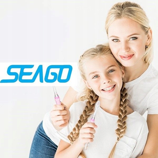 Soniczna Szczoteczka do Zębów dla Dzieci SEAGO SG-977 Zielona 4