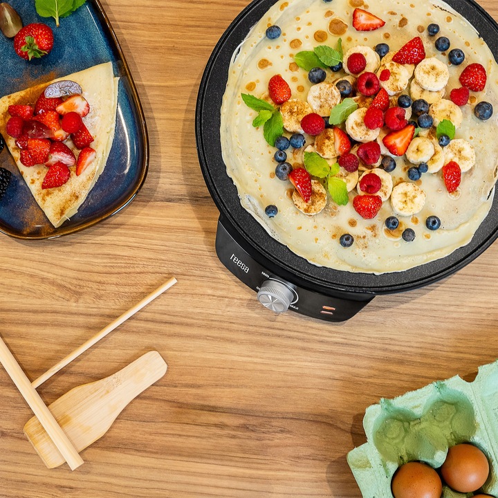Naleśnikarka patelnia elektryczna do naleśników Teesa 30cm 1200W MOCNA