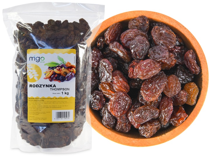 Rodzynki Thompson Jumbo 1kg - MIGOgroup