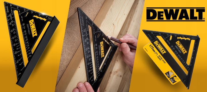 KĄTOWNIK CIESIELSKI DeWALT aluminiowy DWHT46031