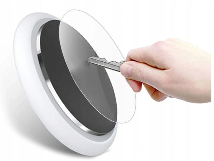 4x ETUI CASE NA LOKALIZATOR APPLE AIRTAG BRELOK + 4x FOLIA HYDROŻELOWA