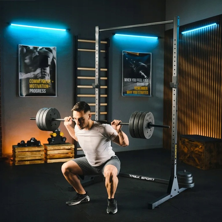 Drążek stacjonarny do podciągania poręcze do ćwiczeń dipów 300kg Trex