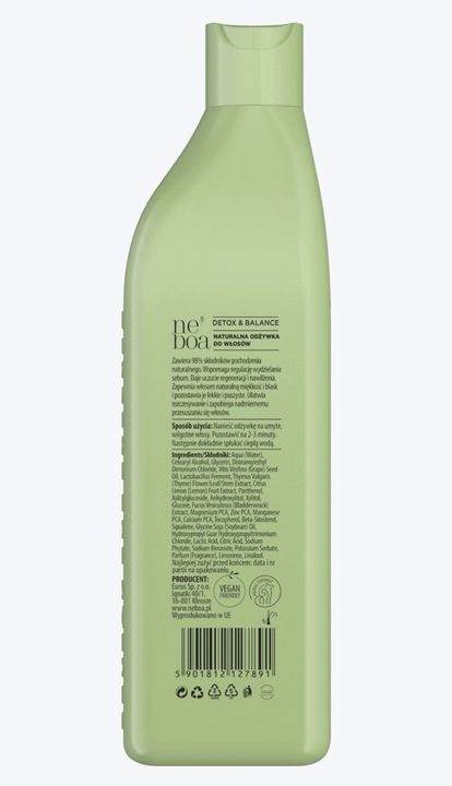 NEBOA Odżywka do włosów Detox & Hydration 300ml