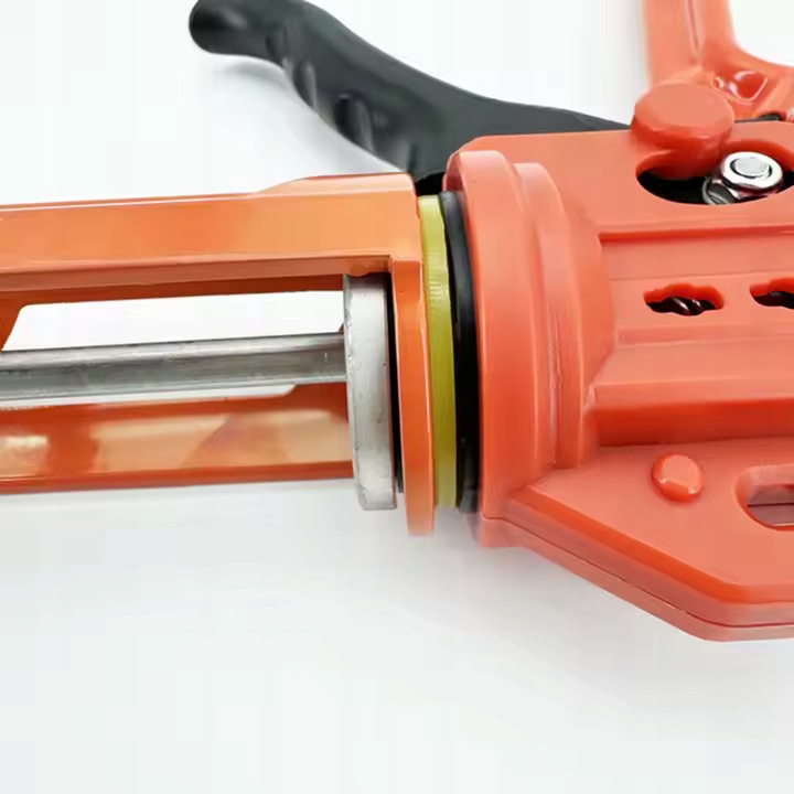 PISTOLET do silikonów klejów kartuszy gęstych wyciskacz Anti-Drip 360°