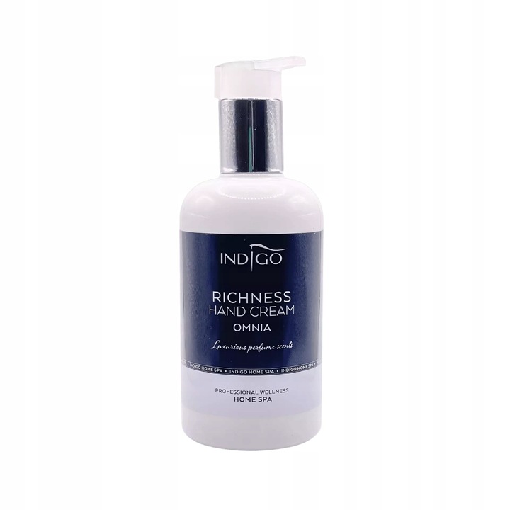 Krem do Rąk Indigo Omnia Z masłem shea i olejem z wiesiołka Nawilża 300 ml