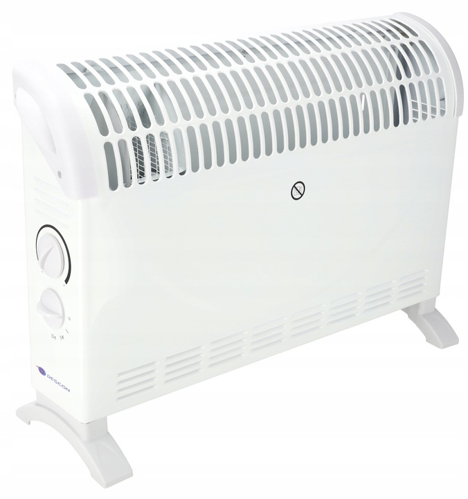 Grzejnik elektryczny Konwektorowy 2000W Energooszczędny Nawiew Termostat